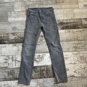 Levi’s straight grey jean sz w28 L32